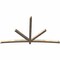Ekena Millwork Alberta Smooth Timber Gable Bracket, Douglas Fir, 108"W x 63"H x 3 1/2"D x 3 1/2"F, 14/12 Pitch GBW108X63X0404ALB00SDF - alternate 4